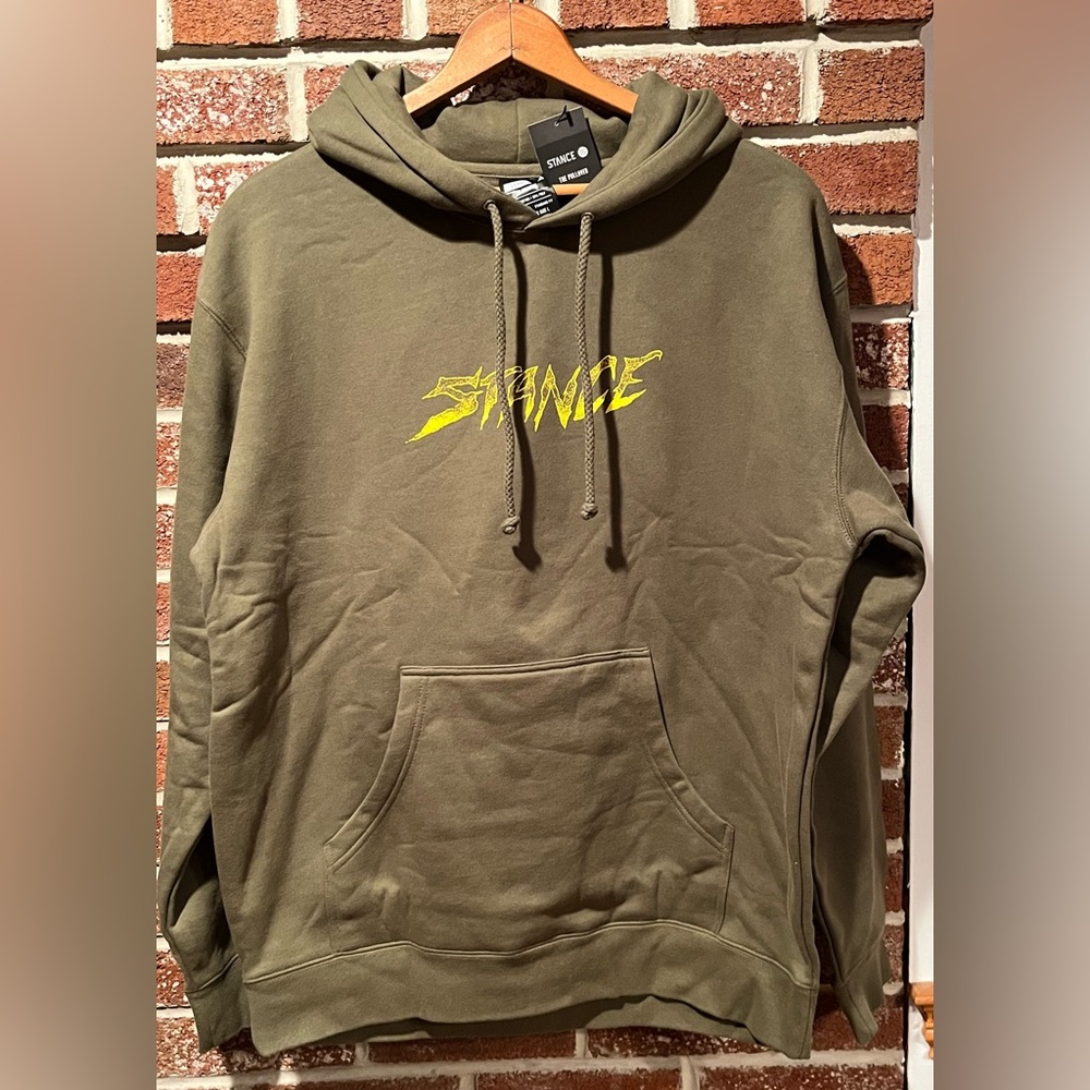 STANCE PALM SLAYER HOODIE size large. $35